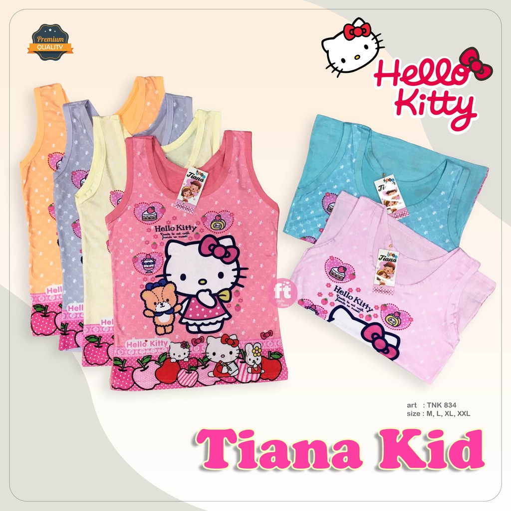 TIANA KIDS | Tanktop Anak / Atasan Anak / Singlet Anak / art TNK 834