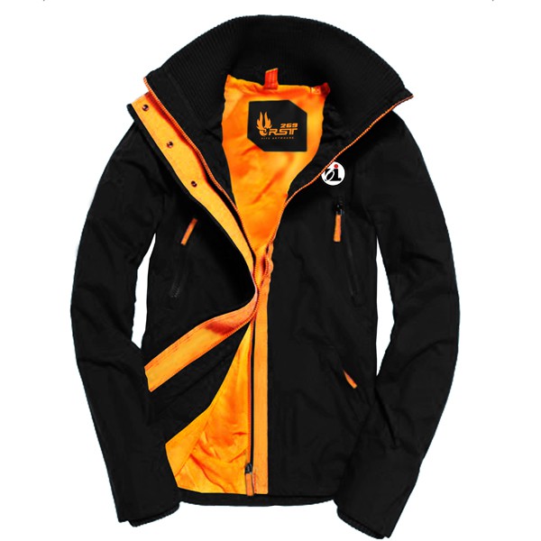 JAKET BOLA PARASUT JAKET DROOPDRY BLACK IWAN FALS