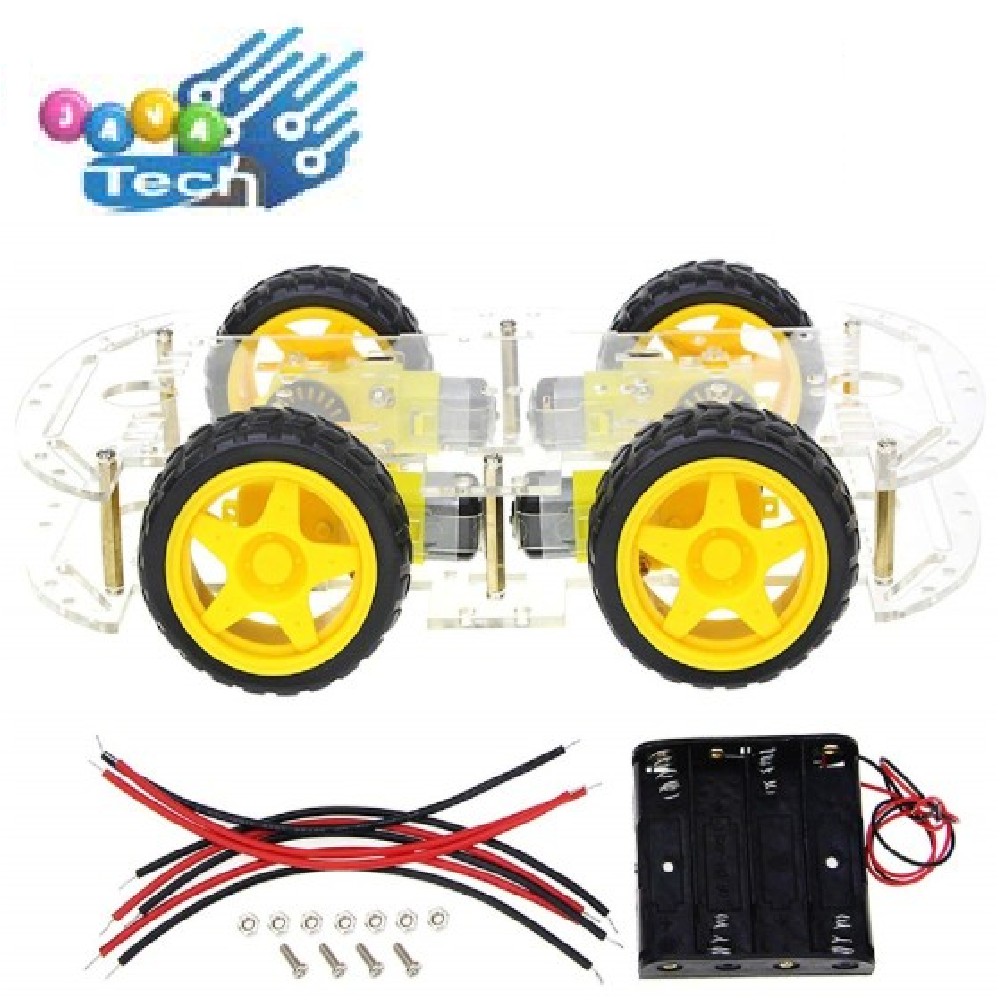 4WD Smart Car Chasis Kit DIY Arduino Robot