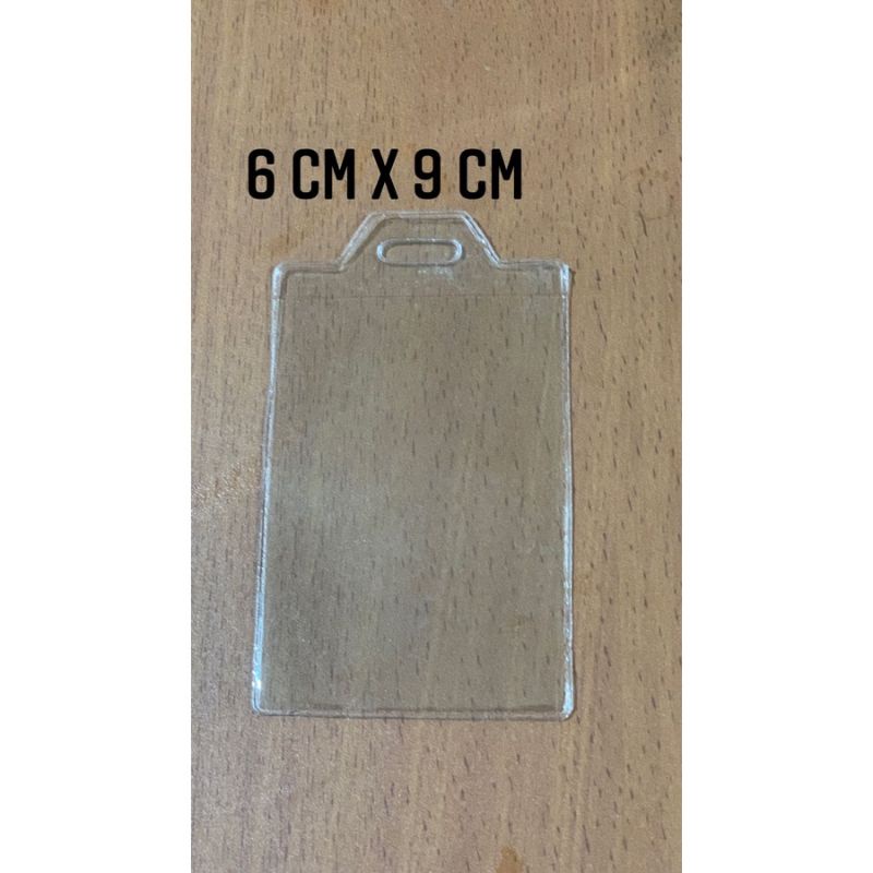 Plastik ID CARD || NAMETAG ukuran 6 x 9 posisi berdiri || harga /100 pcs(1 pak)