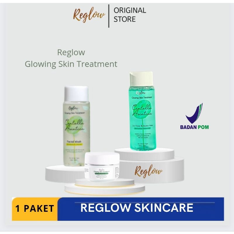 Reglow Series Glowing Skin Treatment By dr.Shindy Original BPOM Basic Skincare Perawatan kulit