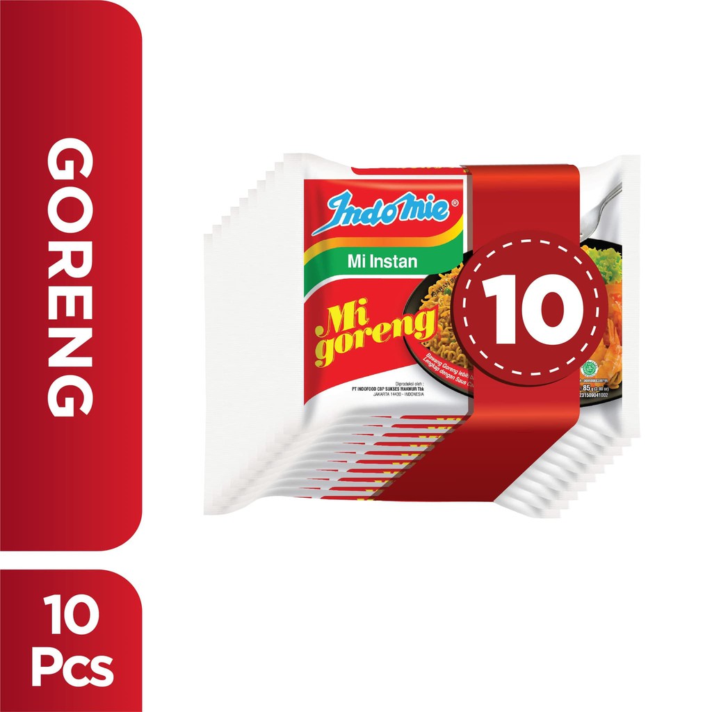 

PROMO 10 PCS - INDOMIE GORENG SPESIAL TERMURAH