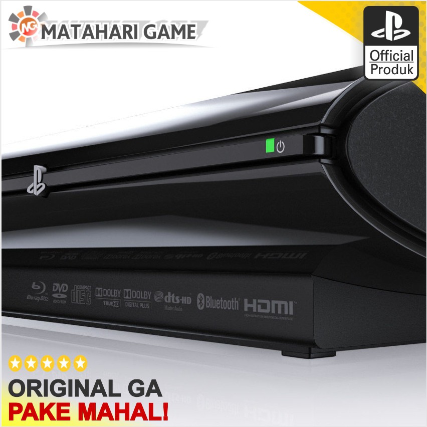 NEW SUPERSLIM - PS3 SuperSlim 320GB Garansi Toko 1 Tahun / Multiman + 2 Stik Oripabrik