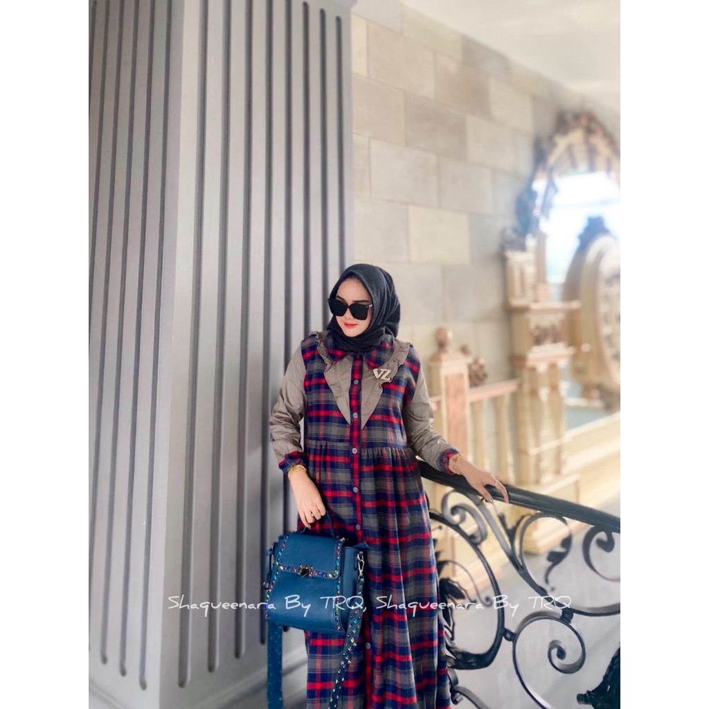 Midi Dress Flanel Trq