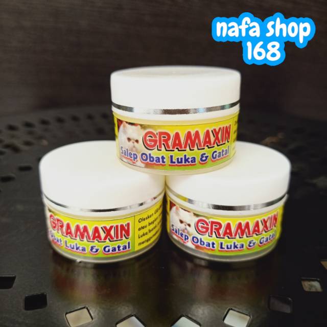 Obat luka gatal kucing GRAMAXIN Salep Kucing