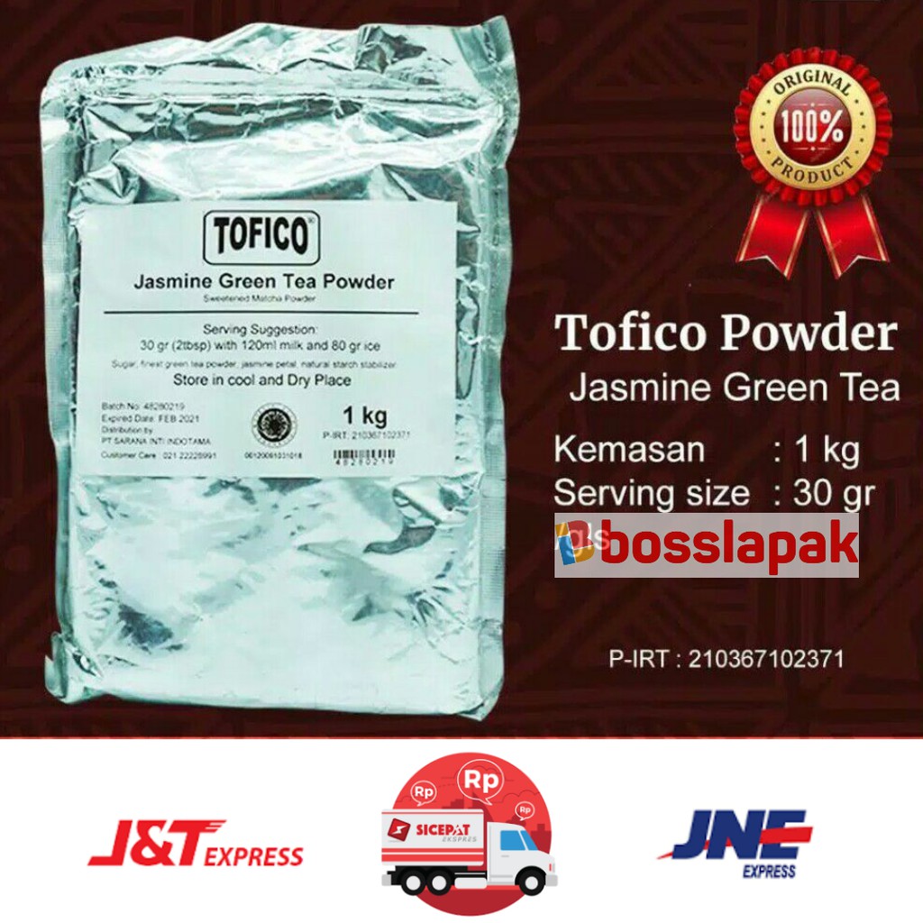 

TOFICO JASMINE GREEN TEA POWDER 1KG