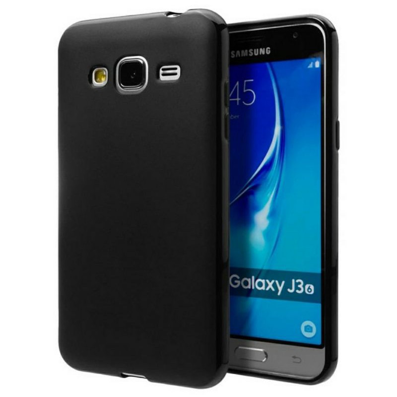 Case Slim Black Matte Samsung J6 2018 J7 2015 J7 2016 J7 Duo J7+ J8 2018/Anti Minyak/SoftCase Jelly