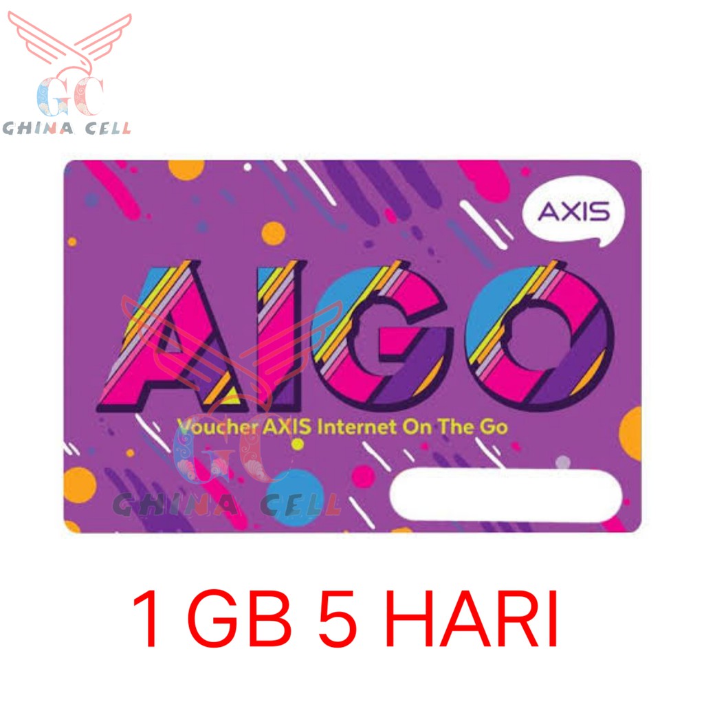 Axis Aigo 1GB 5 hari