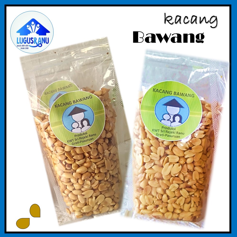 

Kacang Bawang Camilan Teman Nongkrong Gurih Sedap 250 gr Kacang Bawang Digoreng