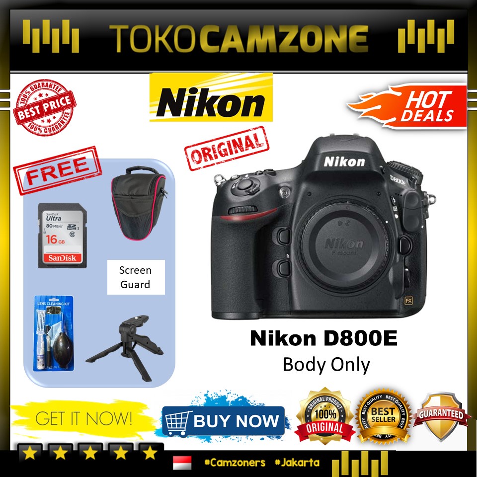 Nikon D800E Body Only