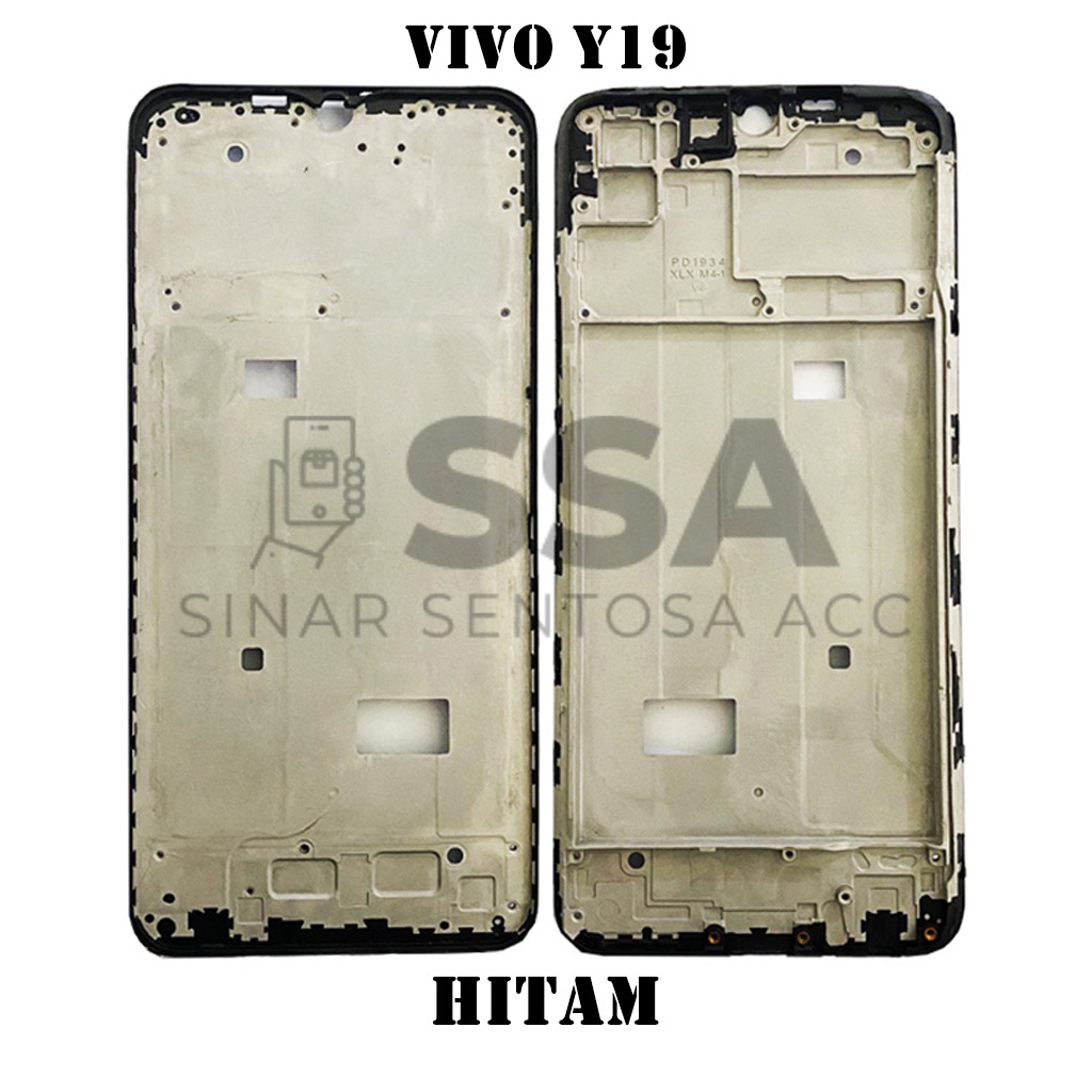 Tulang Tengah Middle Frame LCD Vivo Y19 Original 100% Tulang Casing Bezel Bezzel Bazel Handphone HP Ori Original Awet Murah Y 19