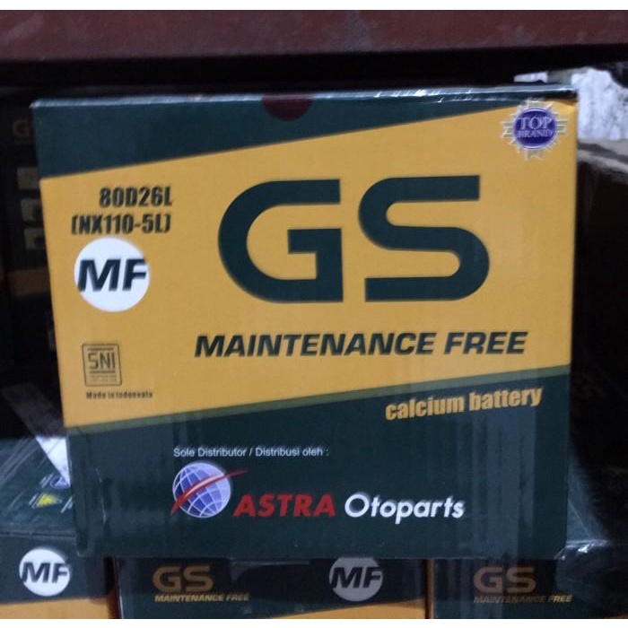 AKI / ACCU KERING GS MF NX1105L / 80D26L