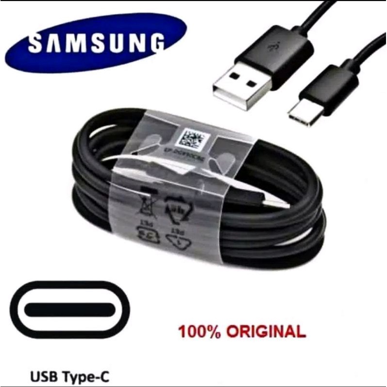 Kabel Data Samsung Fast Charging TYPE-C ORIGINAL 100% Samsung Type C