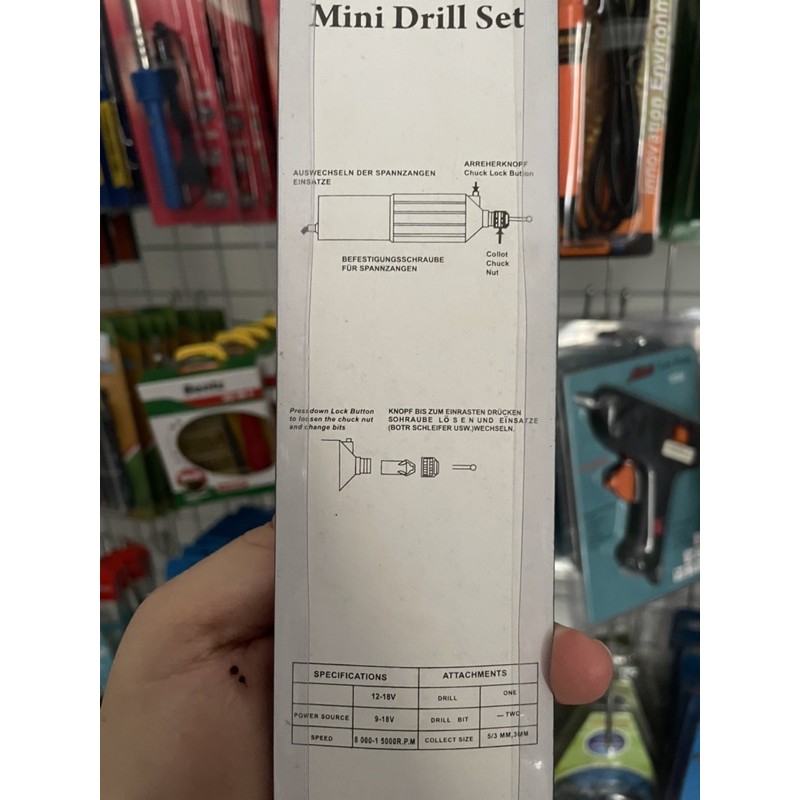 MINI DRILL SET HANAYA