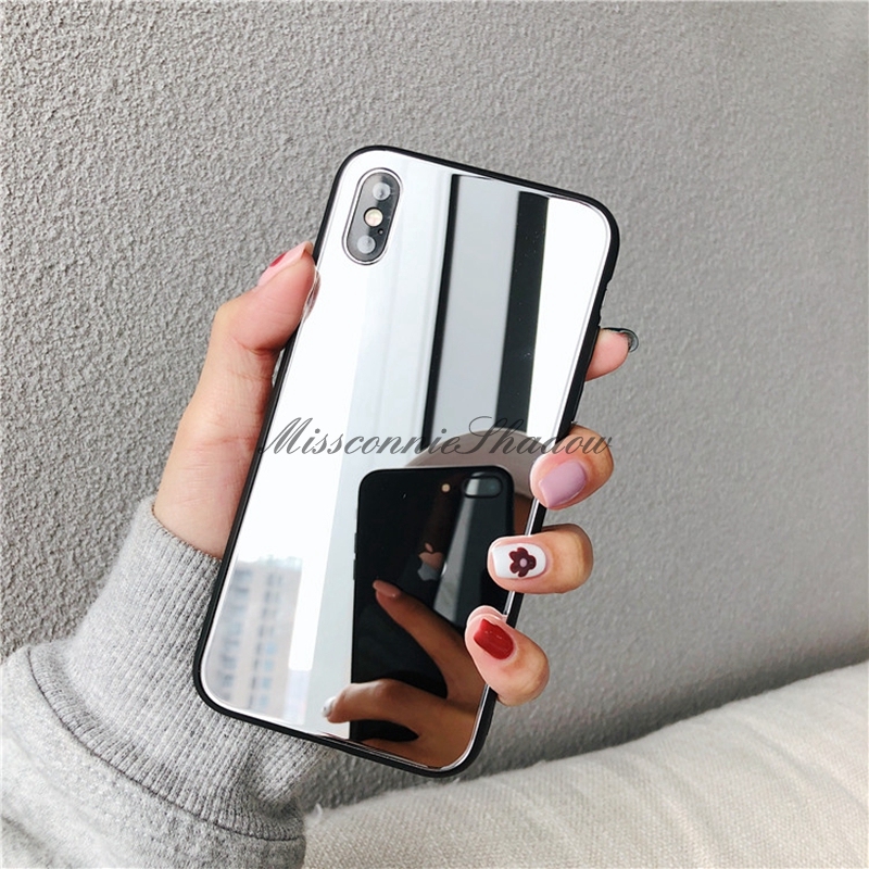 Casing Mirror Case oppo A53 2020 A9 A5 2020 F5 F1s A83 A33 2020 A12 A37 A71 F7 A11K F9 F9pro A5s A3s F3 F11 Vivo Y91 V11 Y53