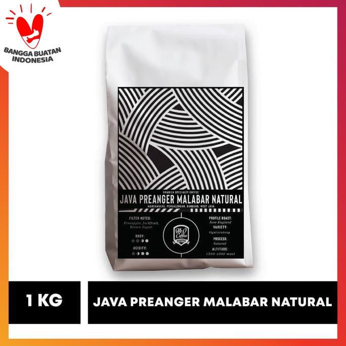 

Kopi arabica malabar natural spesialty 1kg | Kopi rasa Fruity (buah) - BIJI SANGRAI BOOM SALE