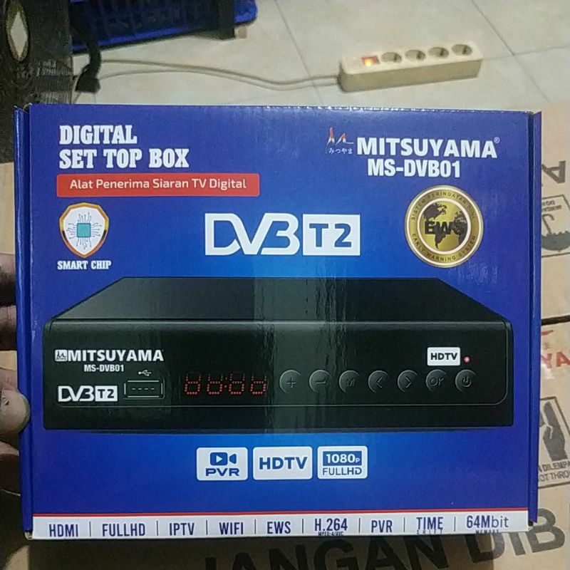 SET TOP BOX DVB T2 TV DIGITAL MS-DVB01