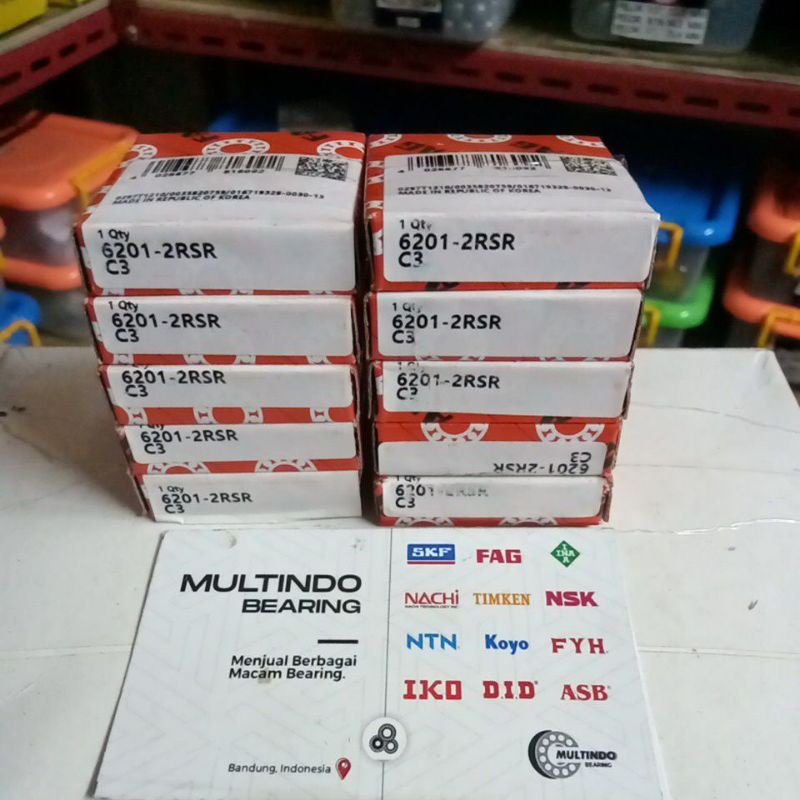 Bearing 6201 2RSR C3 FAG ORIGINAL