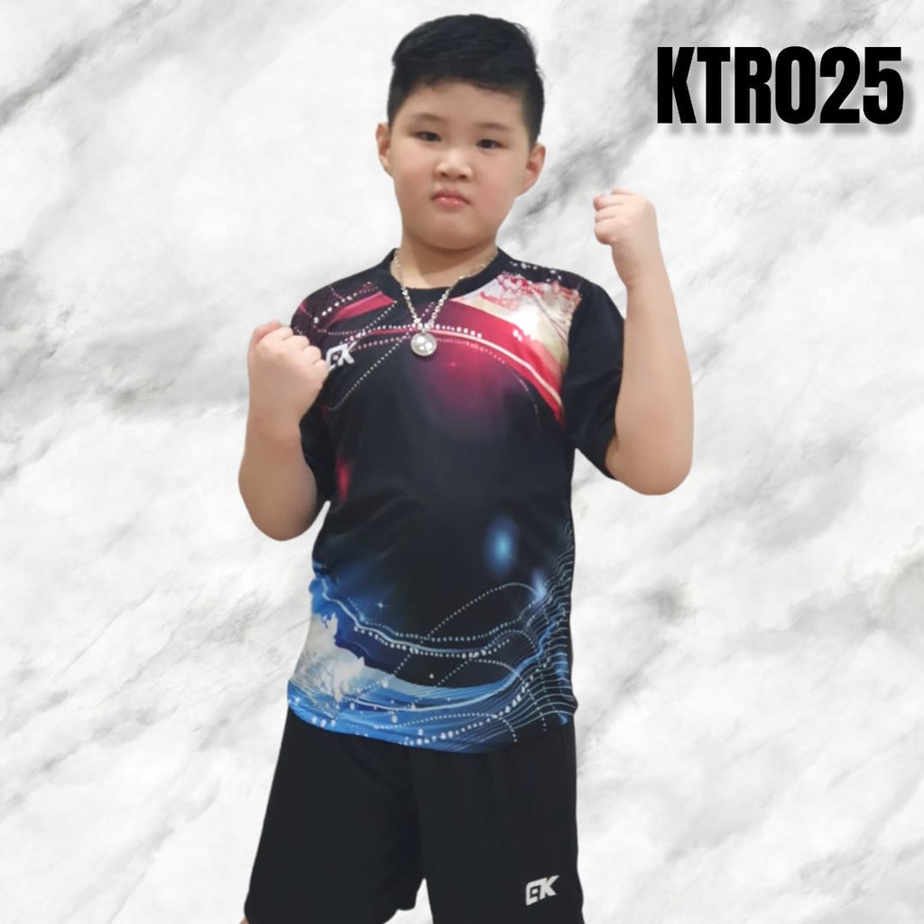 Kaos bola anak/futsal/Training/Jersey Print/kaos Voli/kaos bulutangkis