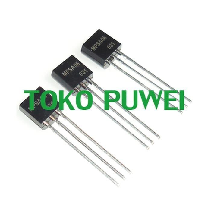 MPSA06 MPS A06 NPN BIPOLAR SIGNAL TRANSISTOR TO-92 BD05