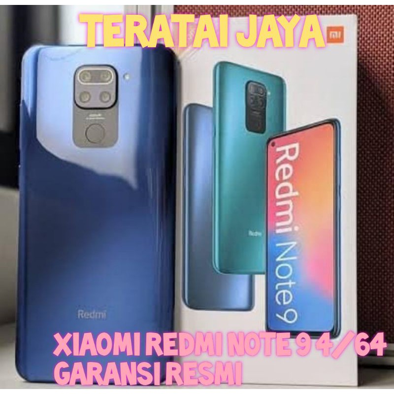 Xiaomi Redmi Note 9 4/64 garansi resmi xiaomi