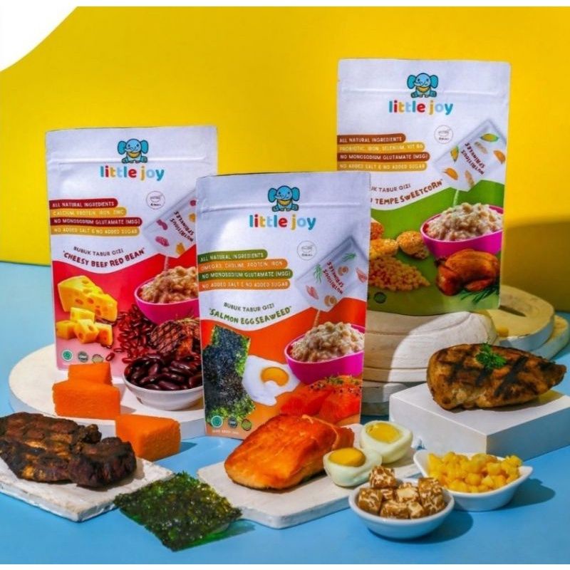 

Little Joy Bubuk Tabur Gizi Cheesy Beef Red Bean
