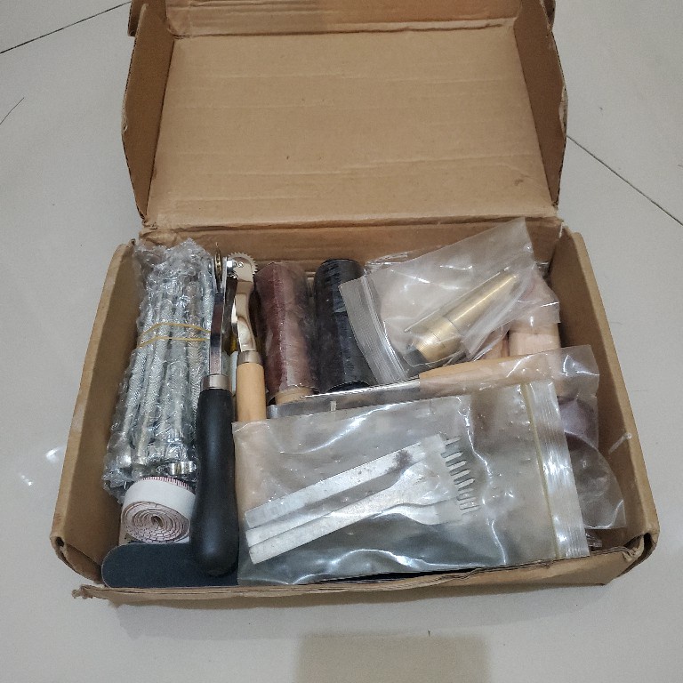 1 Set Leather Tools / Alat Kerajinan Kulit