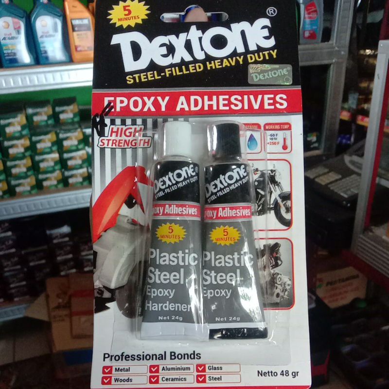 

Lem Plastic steel dextone 48 gr