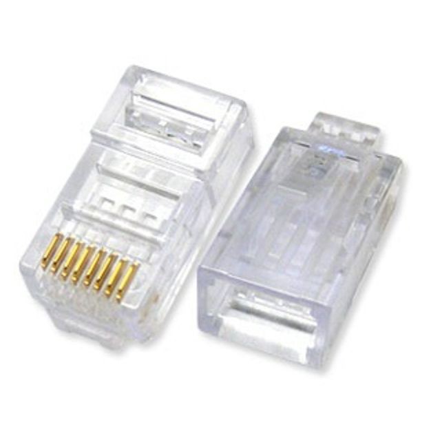 CONECTOR  CONNECTOR KONEKTOR ENTERNET INTERNET JARINGAN RJ45 RJ 45 LAN CAT 5 CAT5 CAT 5E CREAMPING