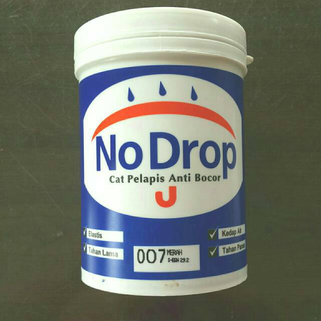 No Drop Cat  Waterproof  Dekoratif 1kg Cat  Pelapis Anti 