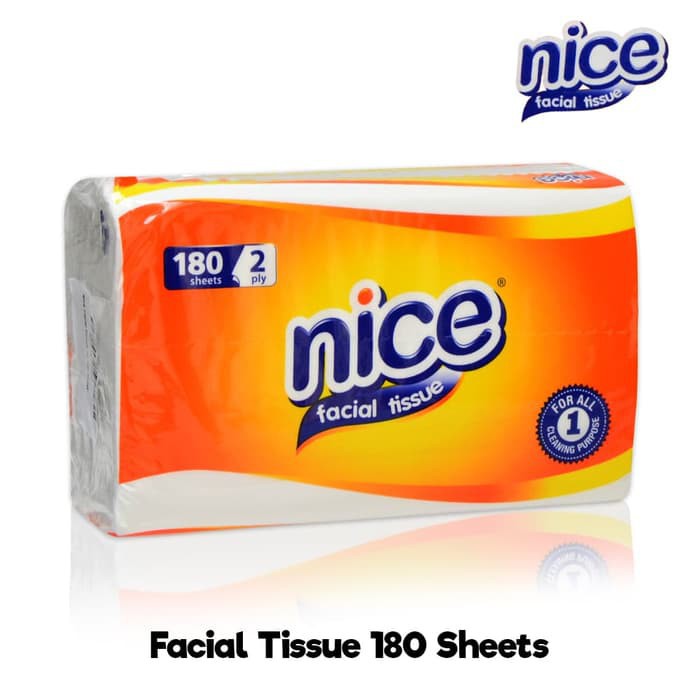 TISSUE / TISU NICE 180 SHEET 2 PLY