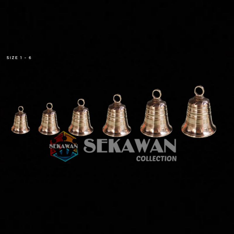 Lonceng mini / lonceng kecil / lonceng unyil