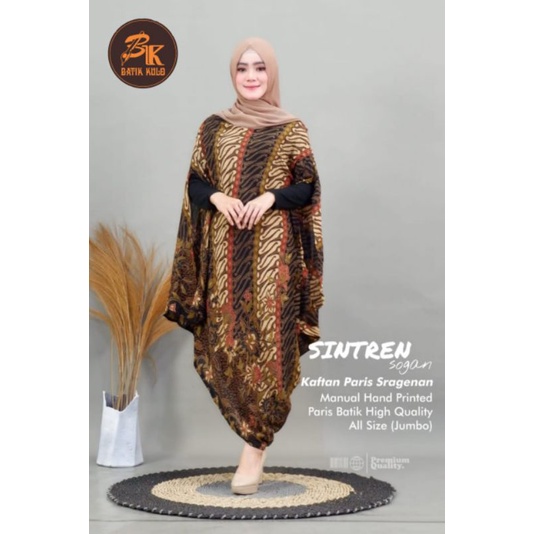 [SINTREN] Baju dress Wanita Premium Kaftan Paris Sragenan High quality