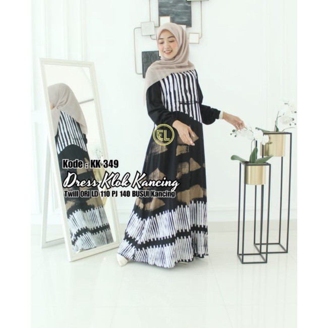 Gamis Twill Ori / Elzhaf Batik