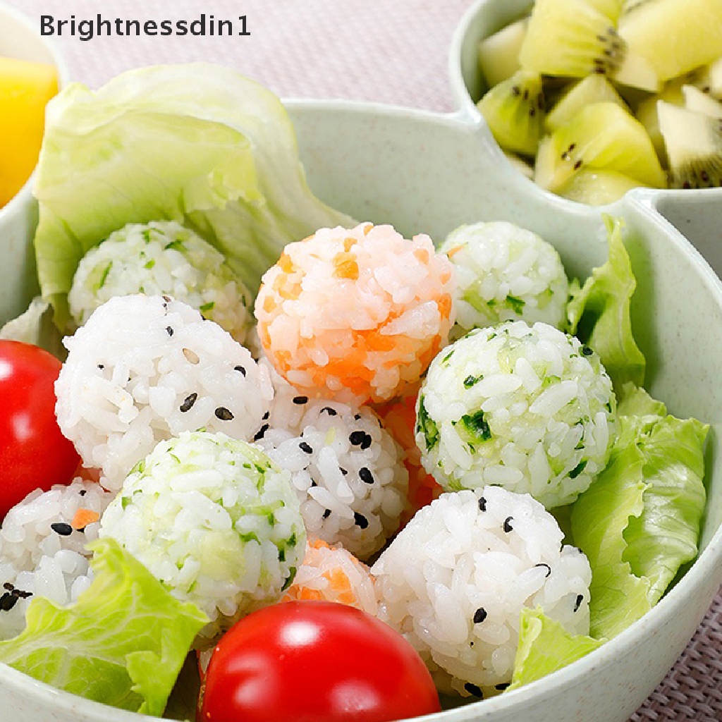 Set Cetakan Pembuat Bola Nasi Bento Sushi Makan Siang Anak 1 In 1 Untuk Alat Dapur