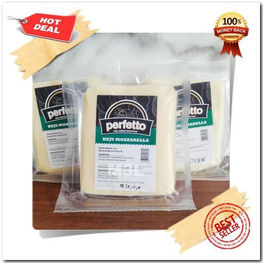 

TERLARIS! Keju Mozzarella Perfetto 250gr