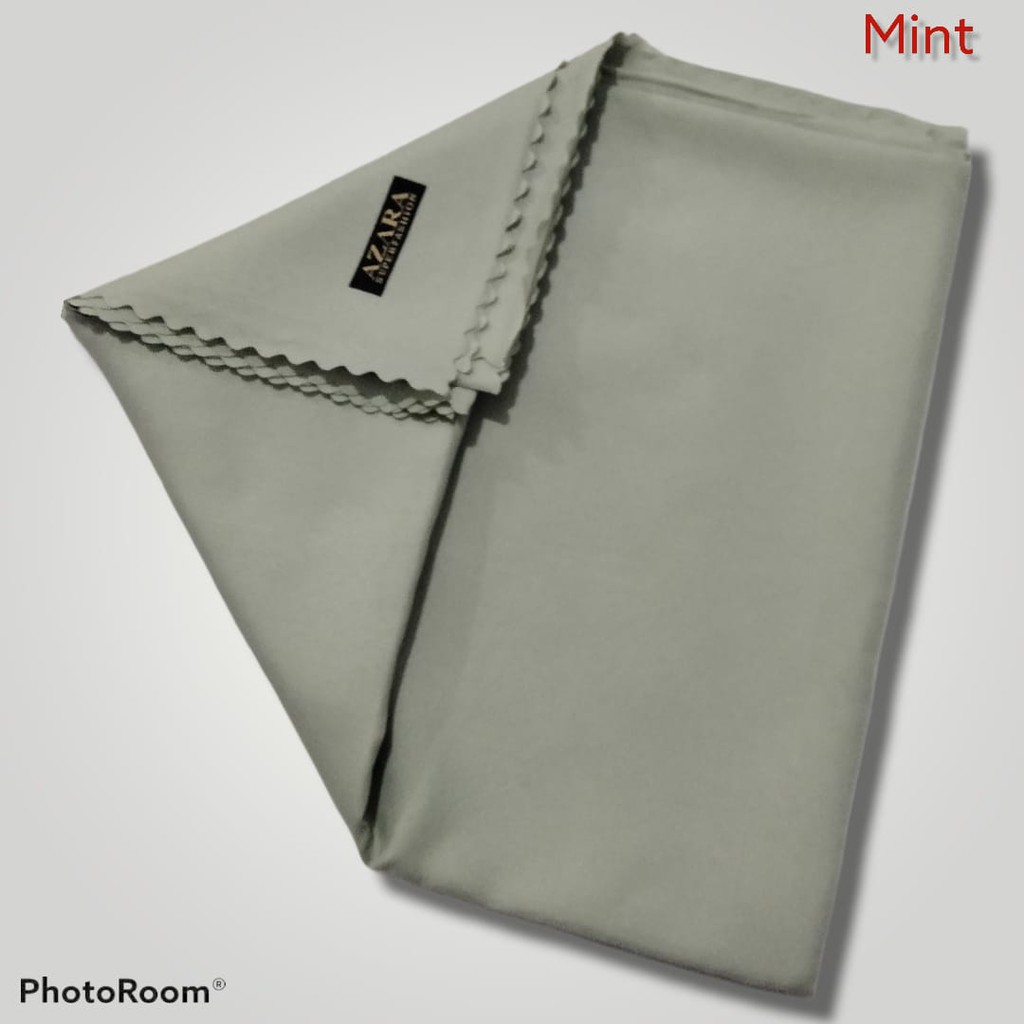 PROMO!!! Hijab Segi Empat Voal Oscara Lasercut/Krudung Voal Azara Termurah-Mint