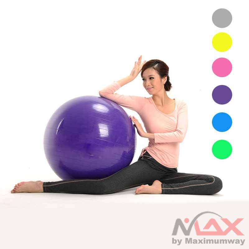 BOLA YOGA BALL FITNESS GYM SENAM PILATES OLAHRAGA DIAMETER 65cm LENTUR EMPUK ANTI SLIP / Bola Yoga Pilates Fitness Gym Warna Biru / bola fitnes / bla fitness / bola pitnes / pitness / bola senam / bola yoga / alat bola senam / senam bola