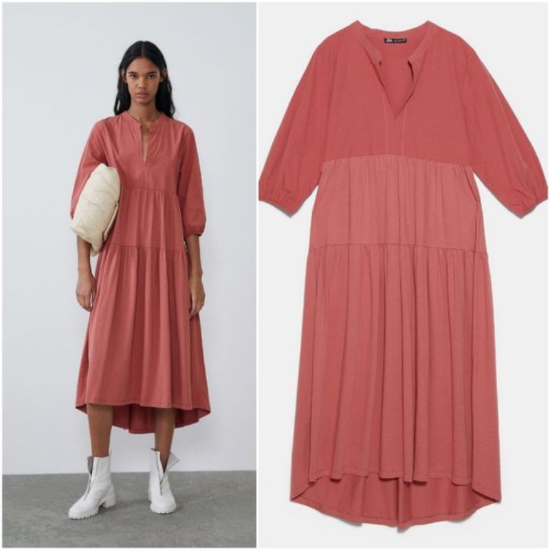 ZARA poplin dress preloved