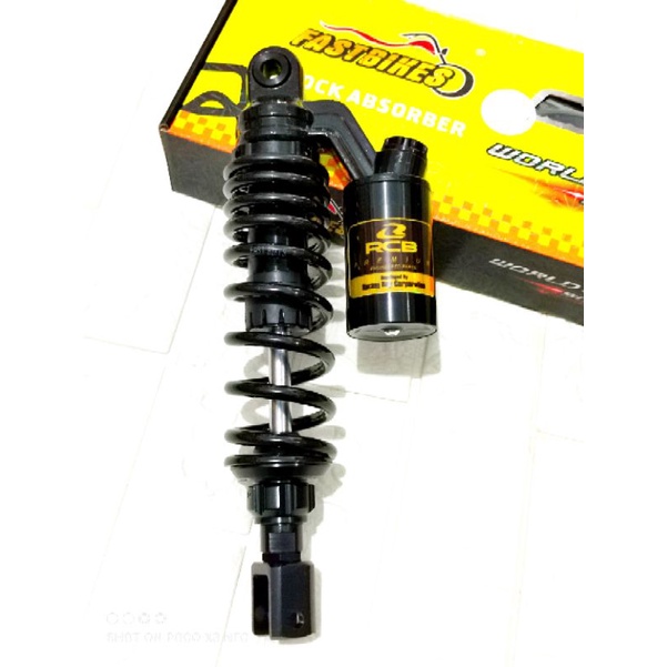 Shock Tabung Copy RCB Full Black uk. 310 mm