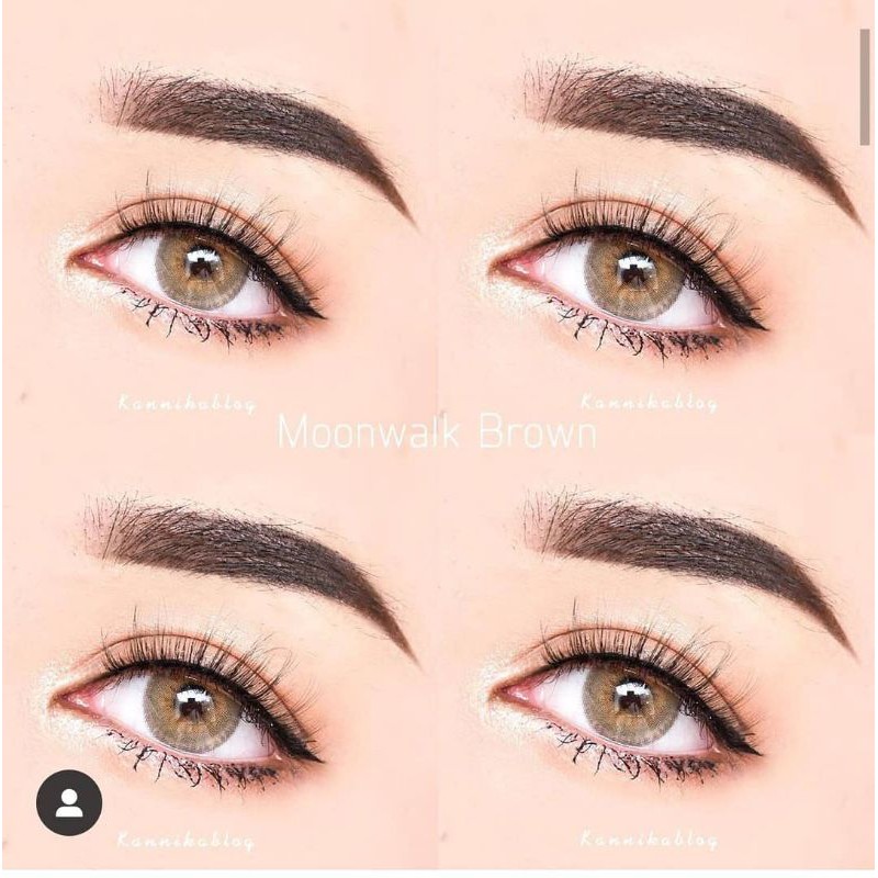 Softlens DCL Moonwalk Brown / KONTAK LENSA