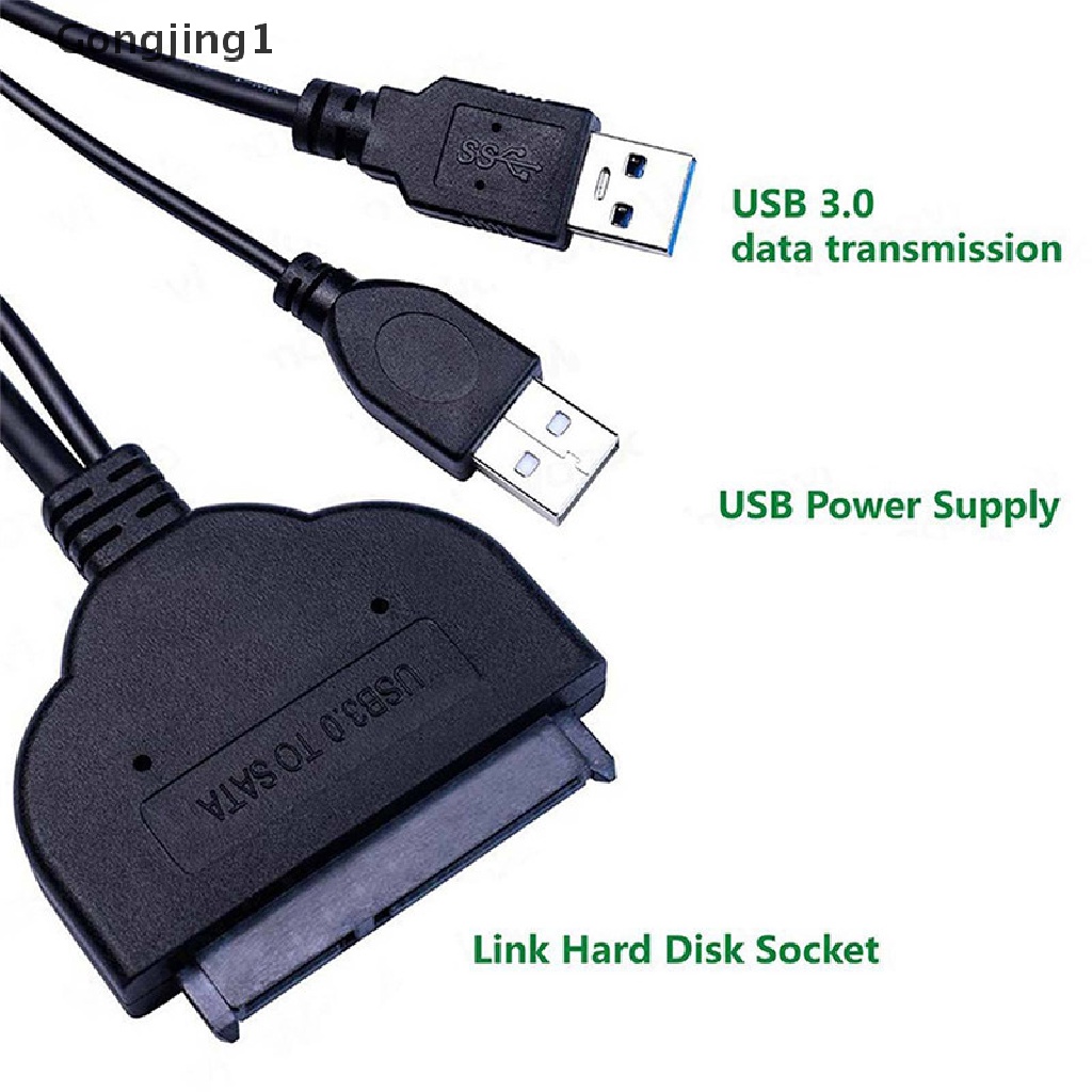 Gongjing1.0 Kabel Adapter Konektor Hardisk Ssd 2.5 &quot;Ke Sata 22pin