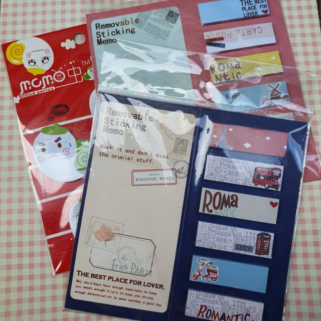 

vintage sticky note for scrapbook and journal