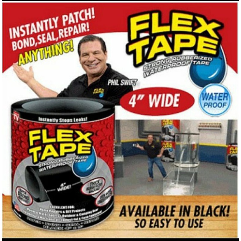 

FLEX TAPE / ISOLASI LAKBAN ANTI BOCOR / ISOLASI SUPER KUAT WATERPROFF/SOLASI