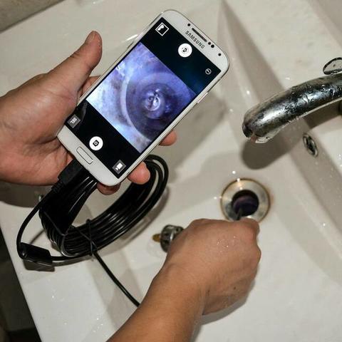 KAMERA ENDOSCOPE ANDROID 5 METER CAMERA MINI TERSEMBUNYI WIFI PENGINTAI KECIL WATERPROOF HD JS24