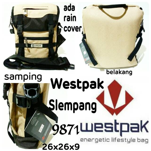 Tas slempang westpak 9871 tas slempang keren terbaru dan termurah