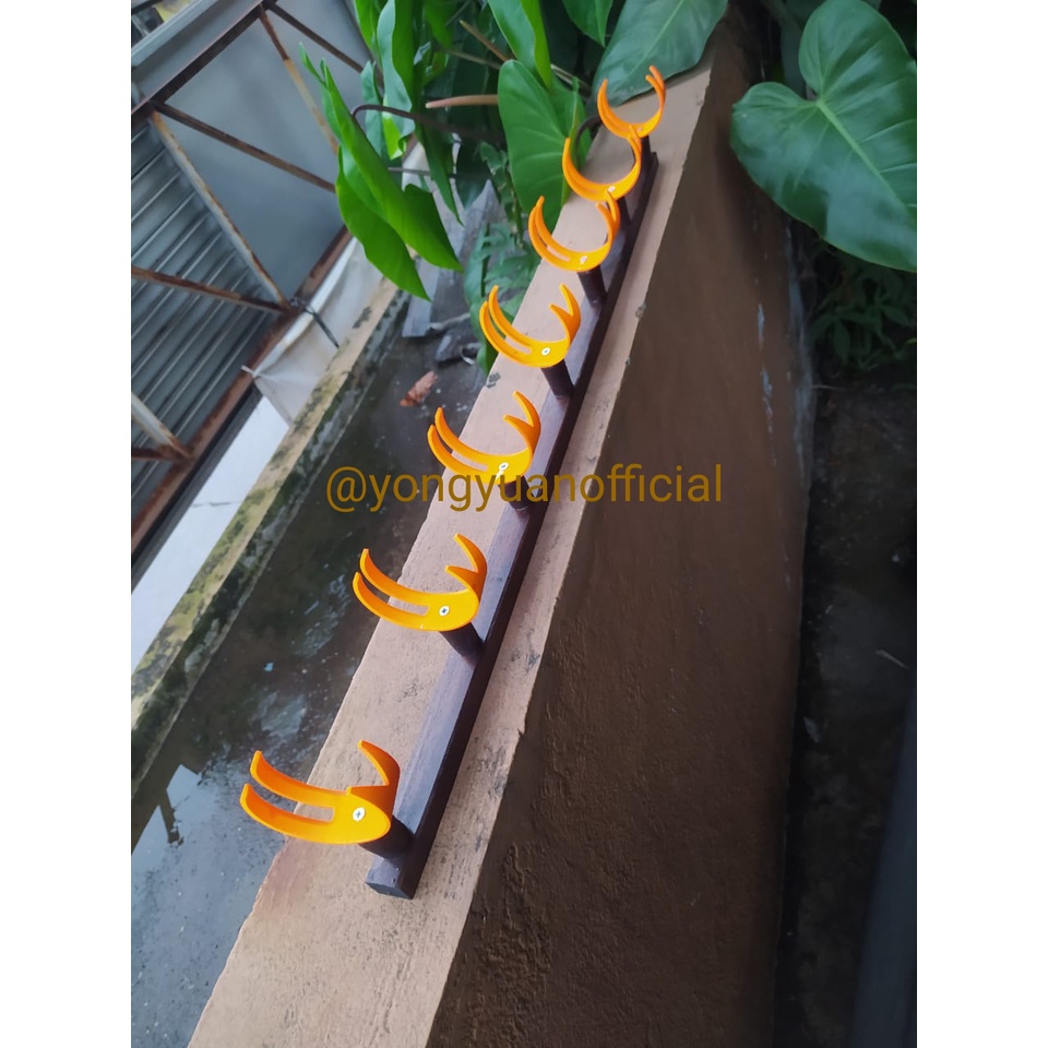 Standar /tinmbangan untuk joran manual/keor untuk 7 joran