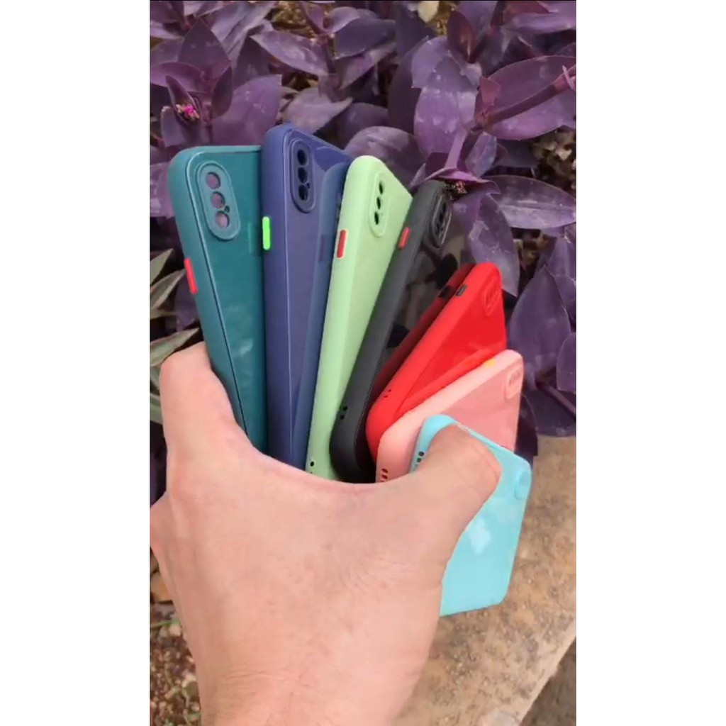 Iphone X/Xs/XR/Xs Max Colourfull Glass Case Merk UME case Premium