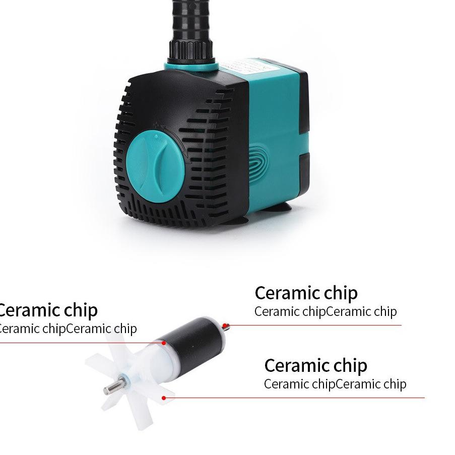 Bagus Banget.. 220V-240V 10 Watt Pompa Celup Aquarium Pompa Air Celup Kolam Ikan Water Pump EB-303 P