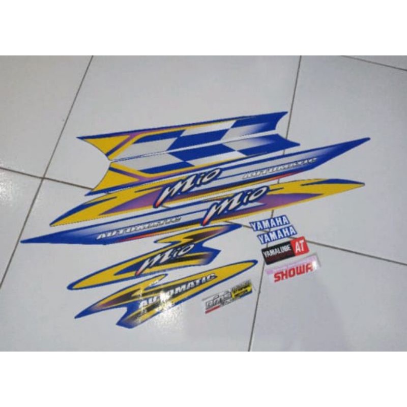 STRIPING MIO SPORTY 2004 / STRIPING MIO SPORTY BENDERA 2004